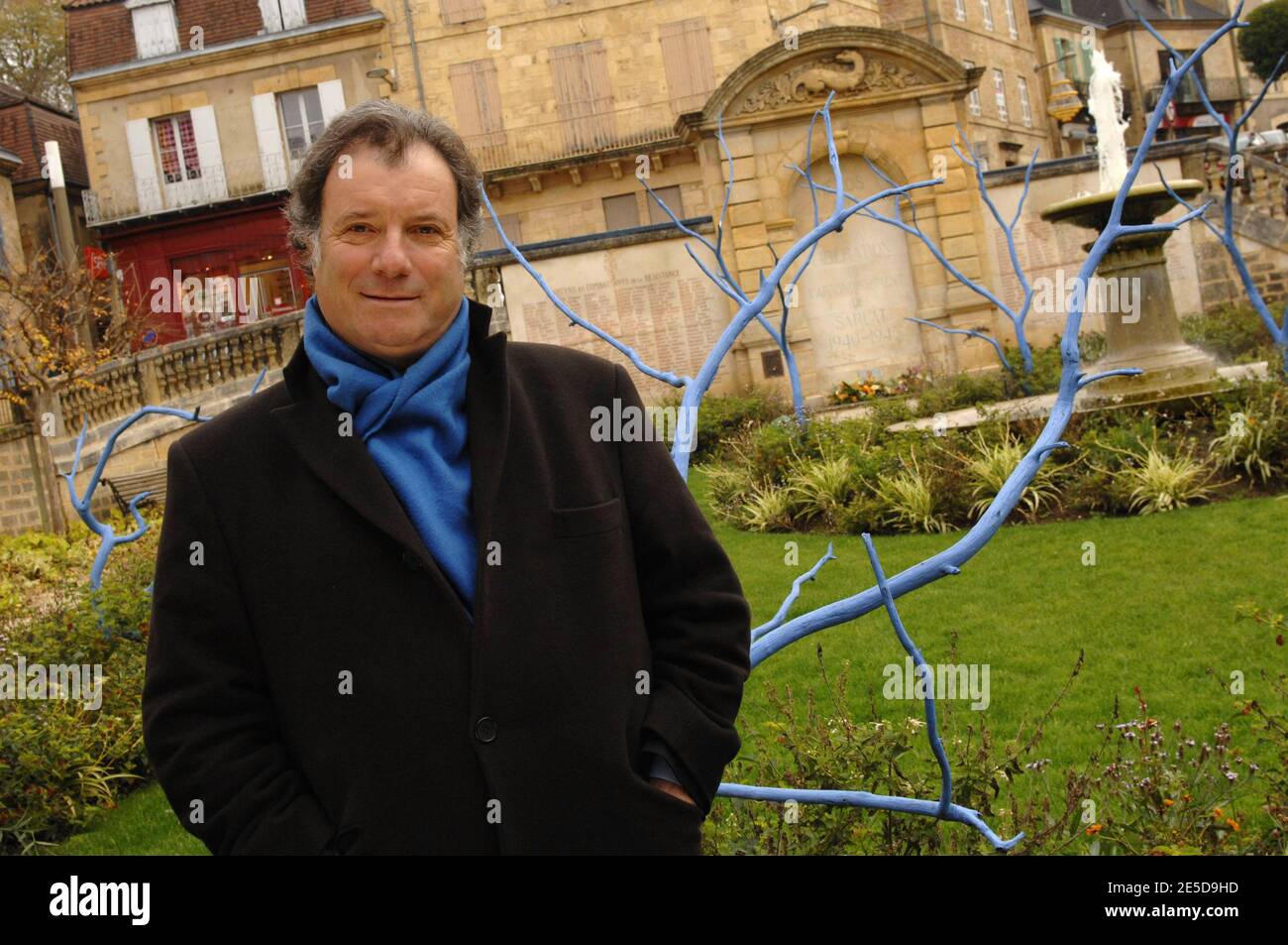 Daniel Resso French actor Daniel Russo poses during the Sarlat Film Festival 2008 in ...