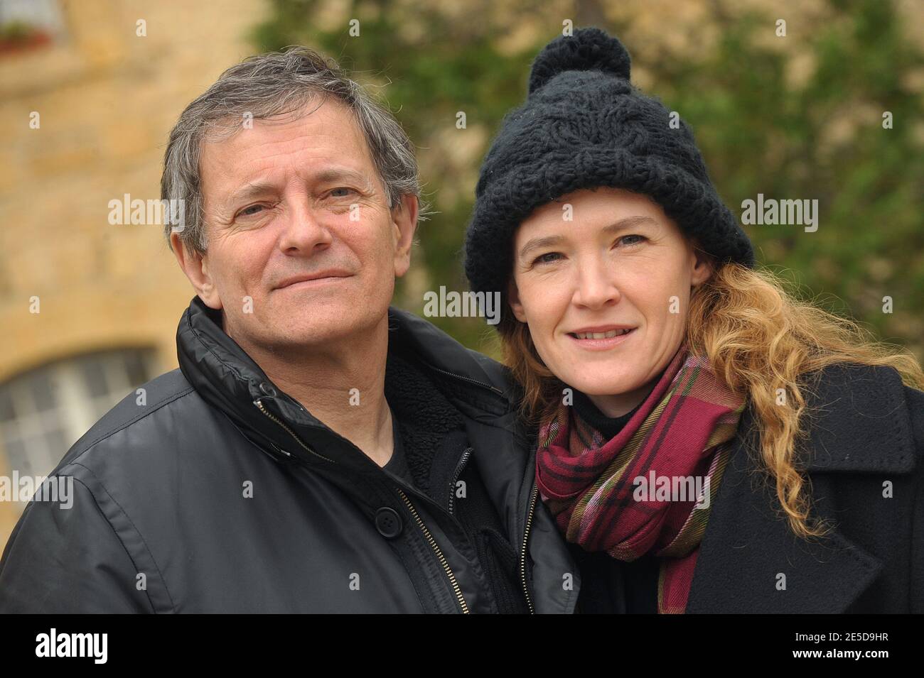 French director Francis Huster and Julika Jenkins present their upcoming movie 'L'homme et son chien' during the Sarlat Film Festival 2008 in Sarlat, south west of France, on November 14, 2008. Photo by Giancarlo Gorassini/ABACAPRESS.COM Stock Photo