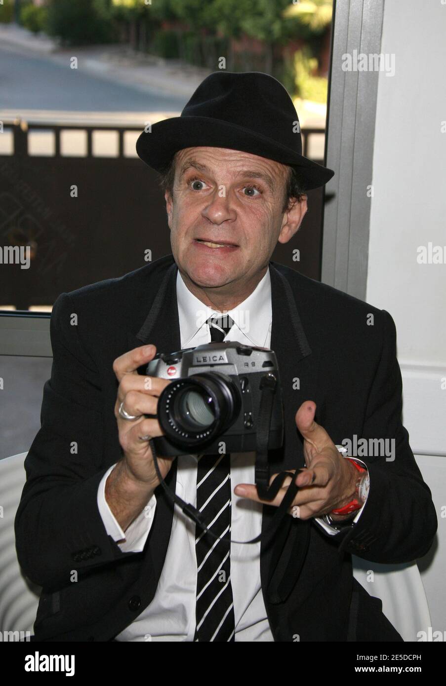 Photographer Francois-Marie Banier attending the Arts School study
