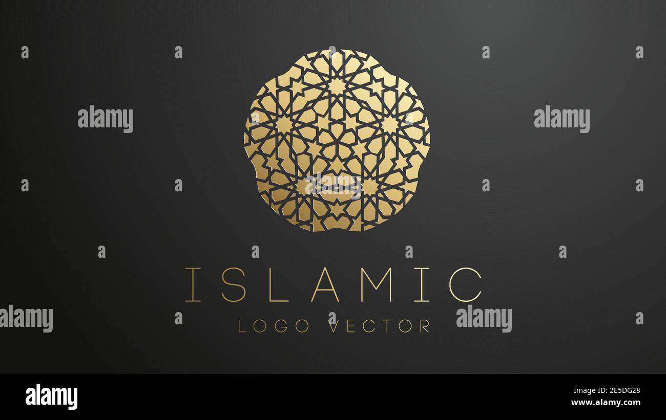 Islamic star gold pattern hi-res stock photography and images - Alamy