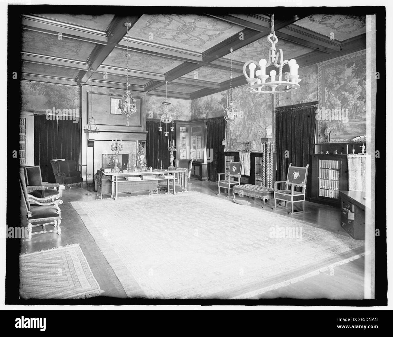 Mexican Embassy, (Washington, D.C.), drawing room Stock Photo - Alamy