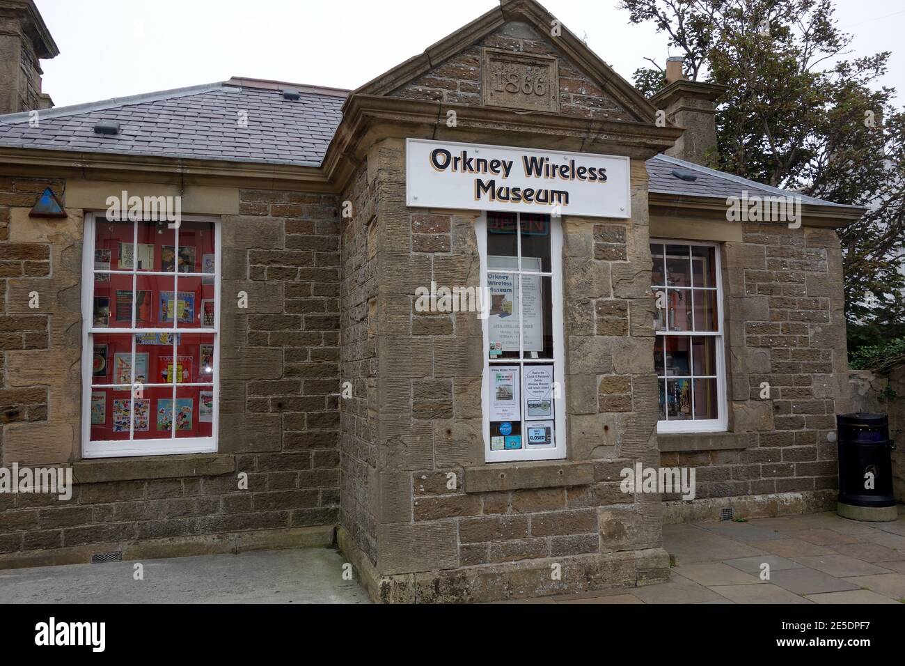Orkney Wireless Museum, Kirkwall, Scotland, UK Stock Photo