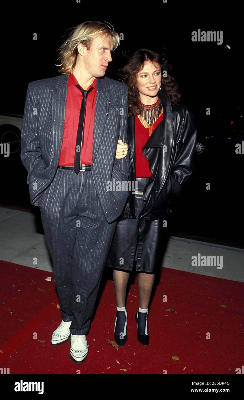 Jacqueline Bisset And Alexander Gudanov 1984 Credit: Ralph Dominguez/MediaPunch Stock Photo
