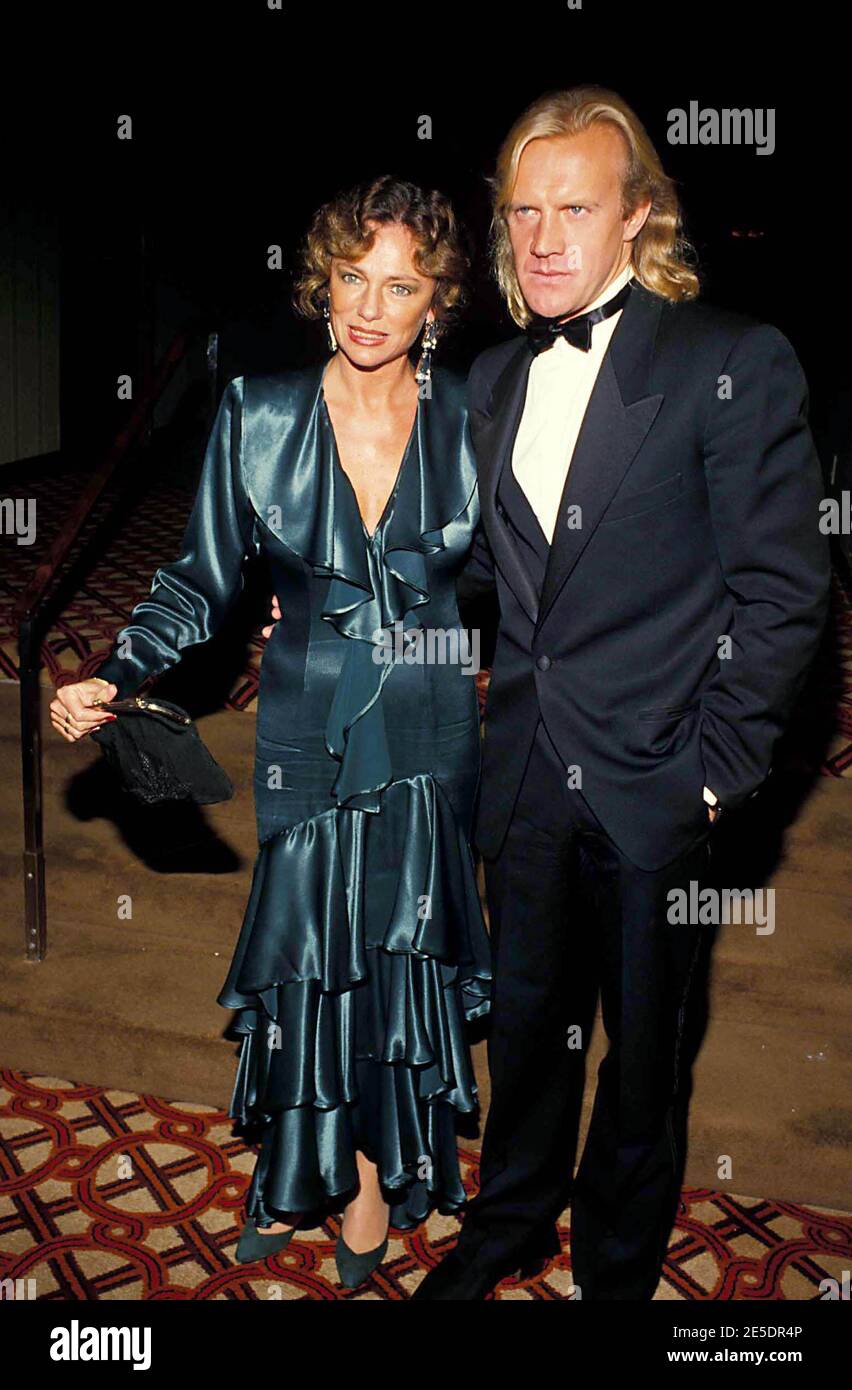 Jacqueline Bisset And Alexander Gudanov 1986 Credit: Ralph Dominguez/MediaPunch Stock Photo