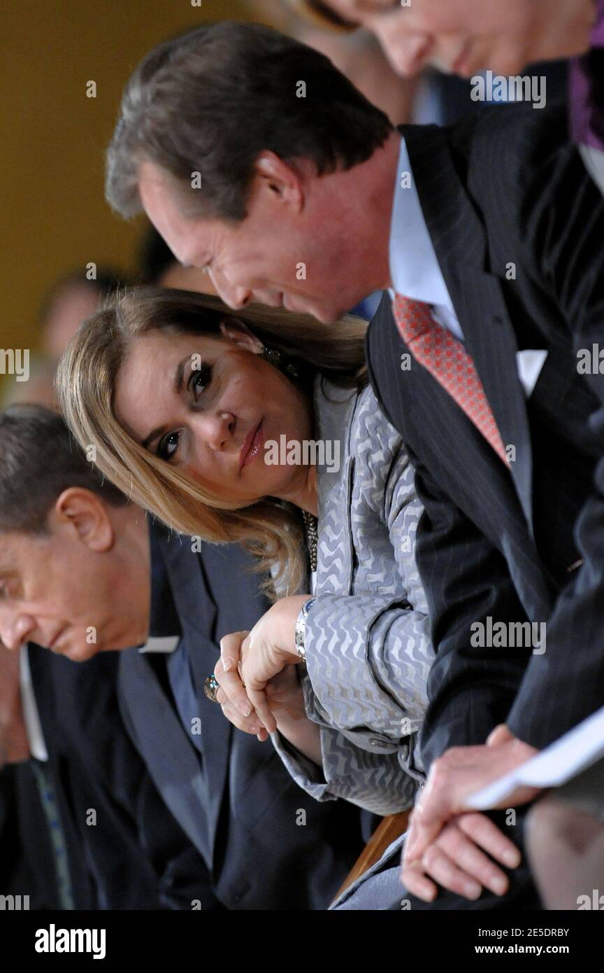 Grand Duke Henri of Luxembourg and Grand Duchess Maria Teresa of Luxembourg attending the new European Court of Justice opening ceremony in Luxembourg, on December 4, 2008. Photo by Thierry Orban/ABACAPRESS.COM Stock Photo