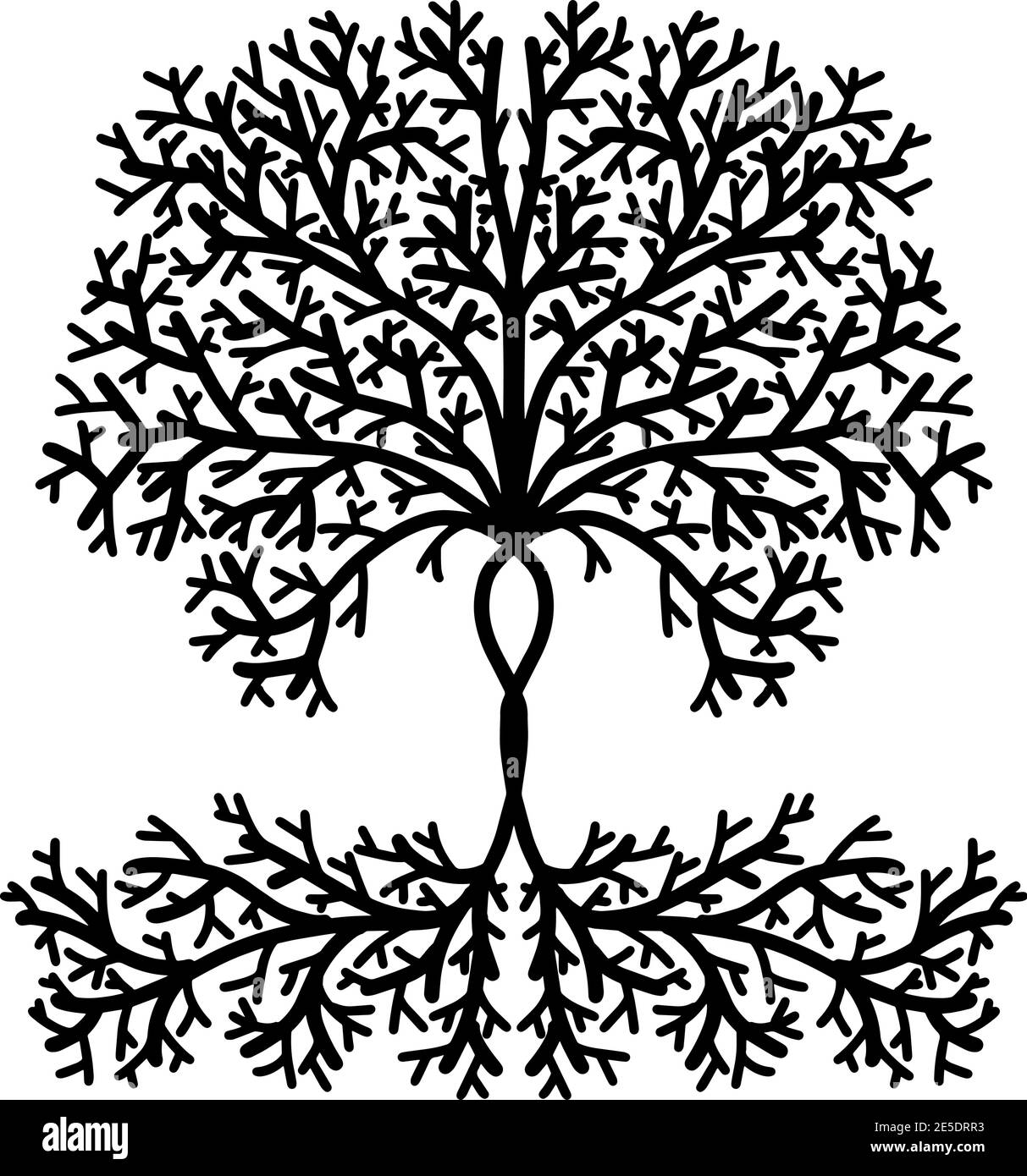 Tree Of Life Hand Drawn Design Vector Stock Vector Image Art Alamy Tree Of Life Hand Drawn Design Vector 2E5DRR3