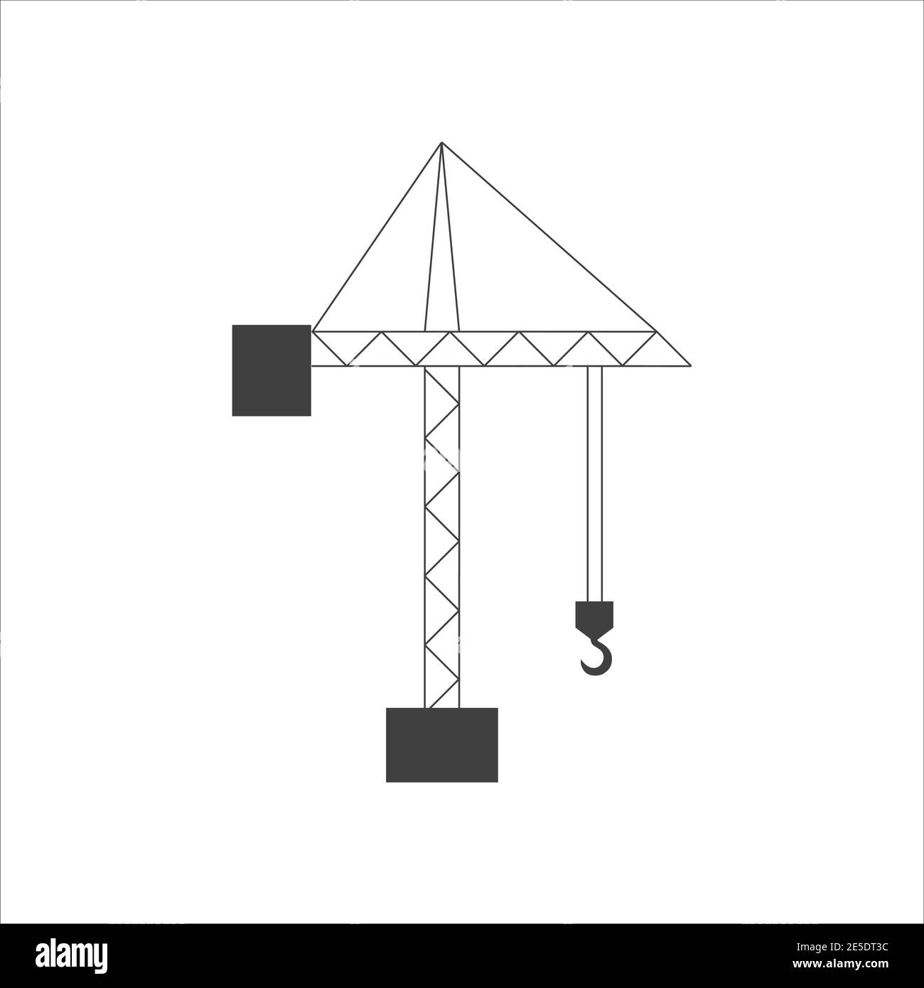 Crane machine Black and White Stock Photos & Images Alamy