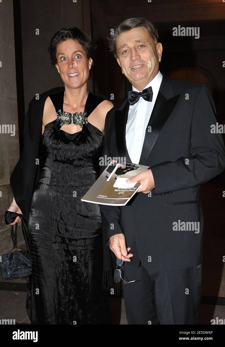 Alain Madelin and his wife attending the 16th 