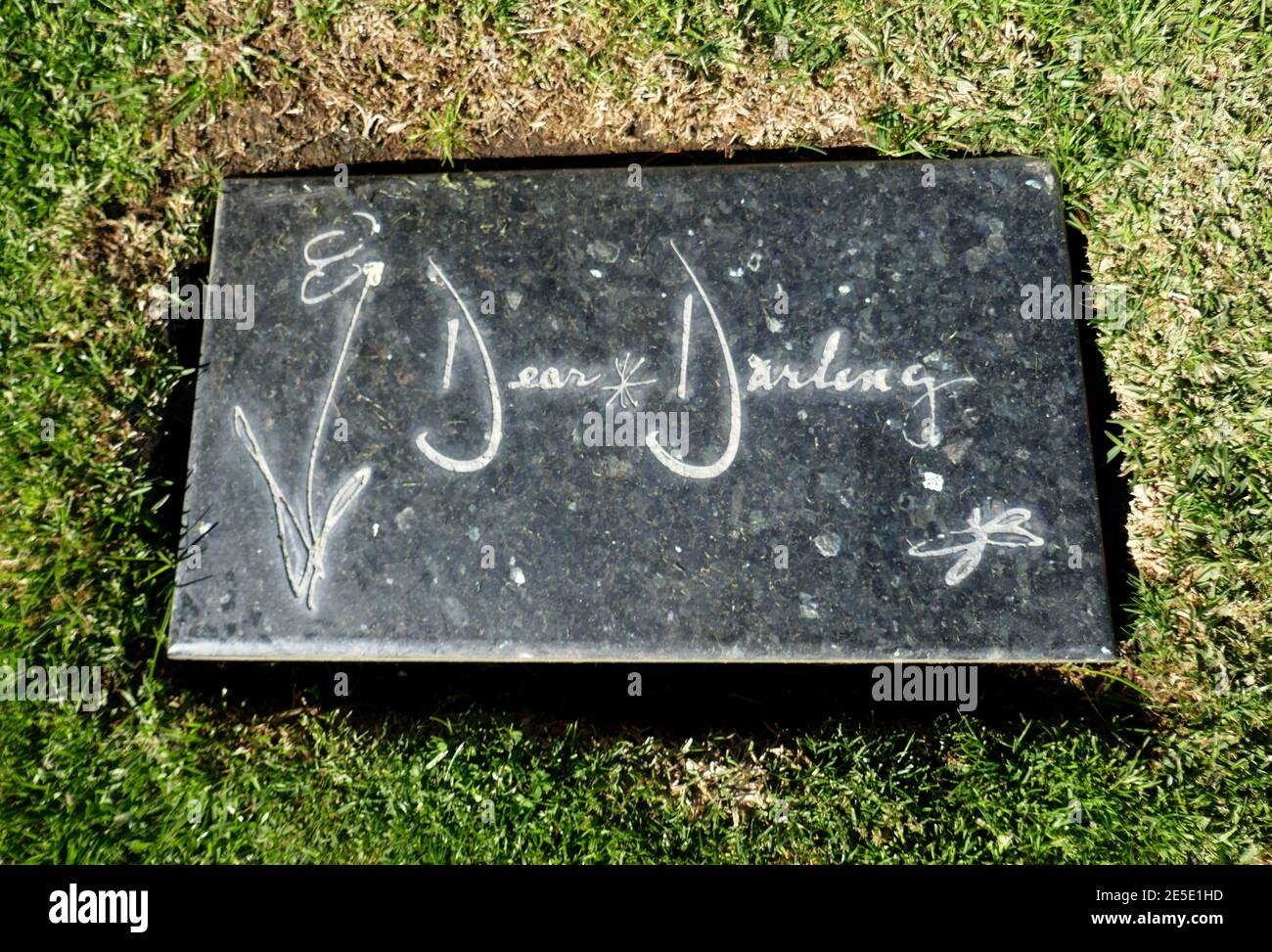 Westwood Village Memorial Park Cemetery High Resolution Stock ...