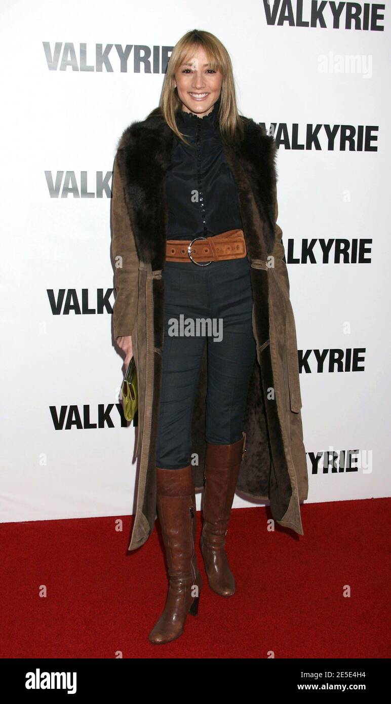 Bree Turner attending the Premiere of Valkyrie held at The Directors Guild of America in West Hollywood, Los Angeles, CA, USA on December 18, 2008. Photo Baxter/ABACAPRESS.COM Stock Photo