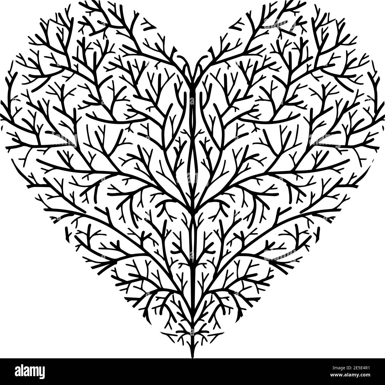 Tree of Life Hand Drawn Design Vector Stock Vector Image & Art - Alamy