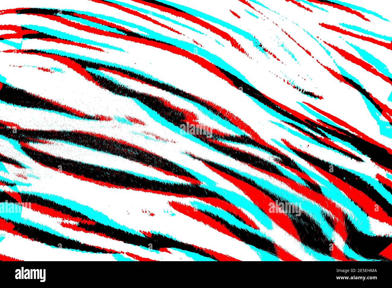 Rgb Tiger beautiful tiger fur, background texture tiger stripe RGB glitch Stock ...