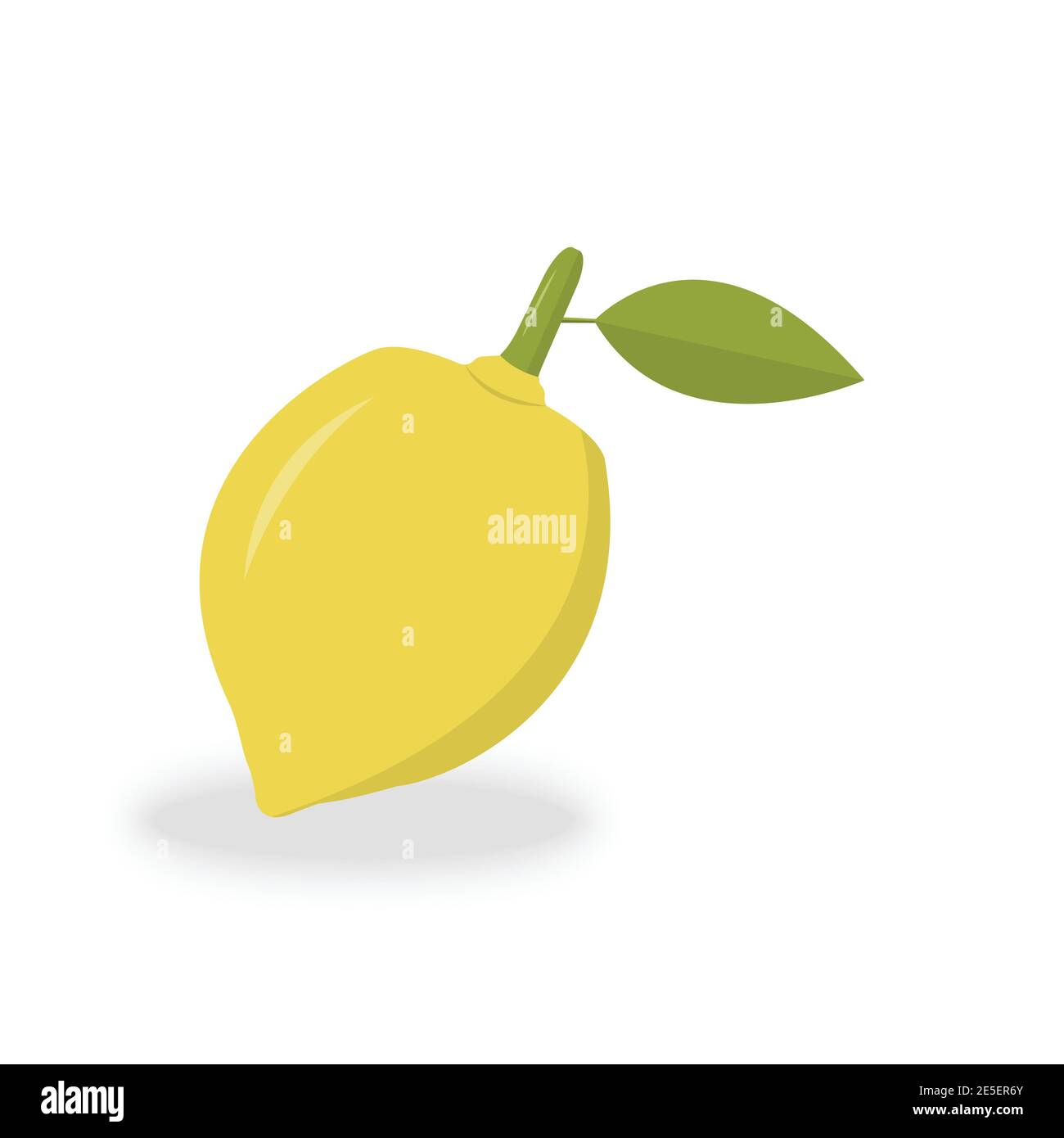 Lemon fruit vector isolate on white background for graphic design, logo ...