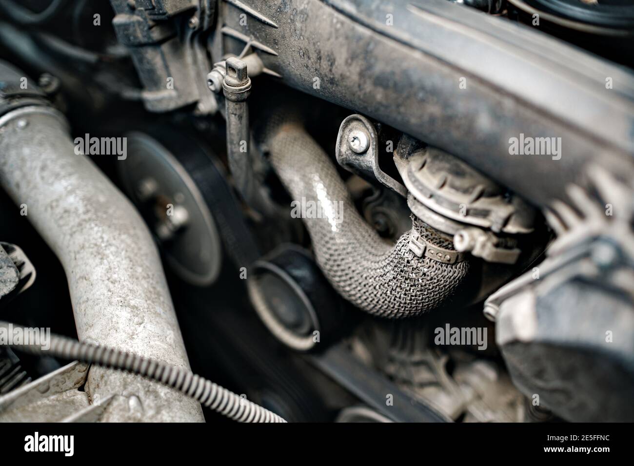 The engine is under the. The engine is under the
