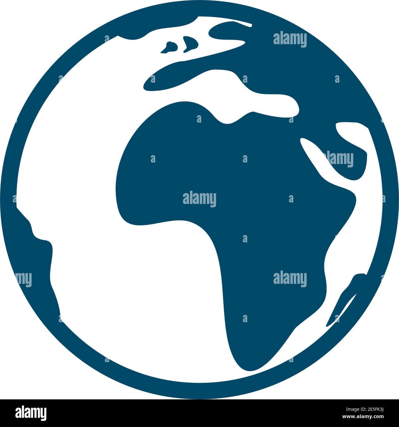 Globe icon logo design inspiration vector template Stock Vector Image ...