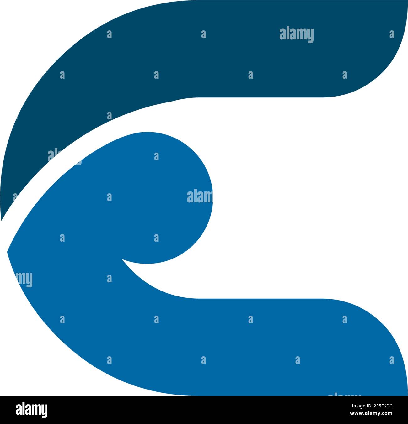 E letter initial icon logo design inspiration vector template Stock ...