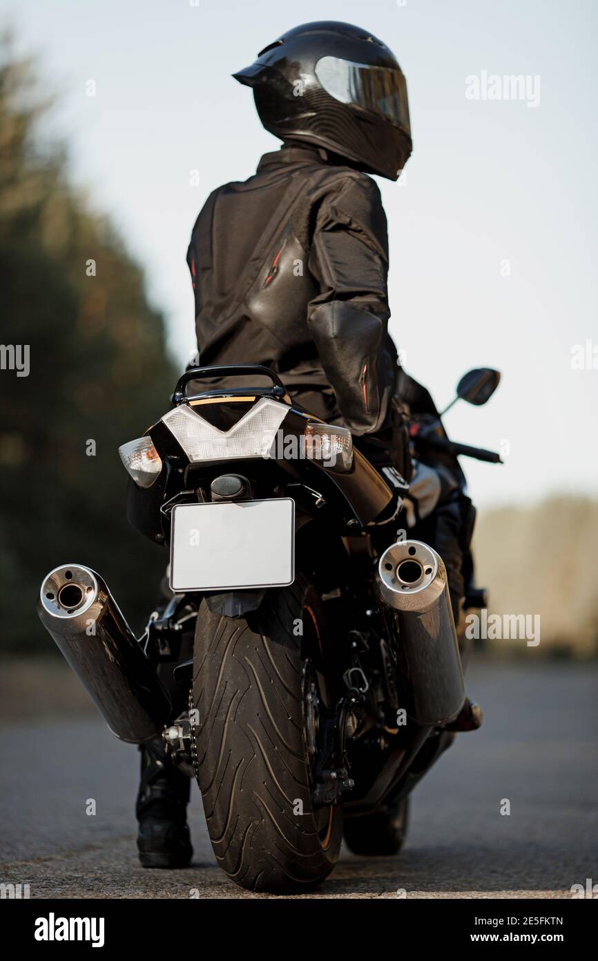 Motorcycle jacket back hires stock photography and images Alamy