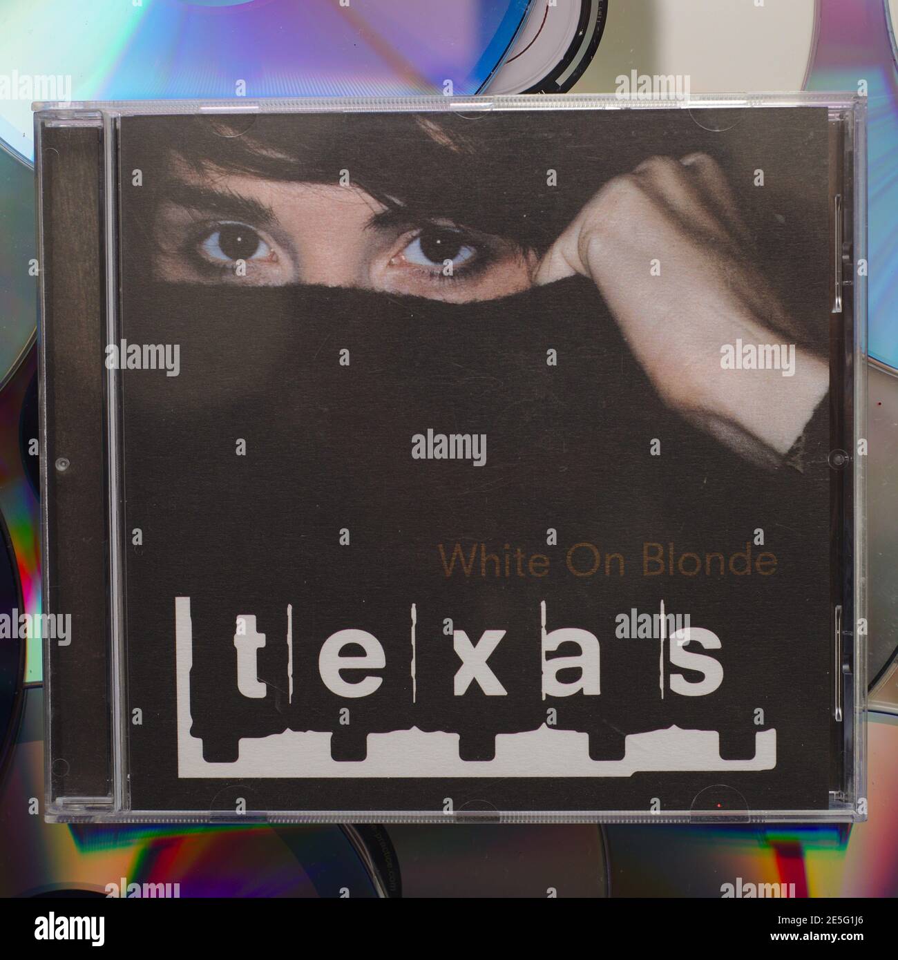 Texas white on blonde hires stock