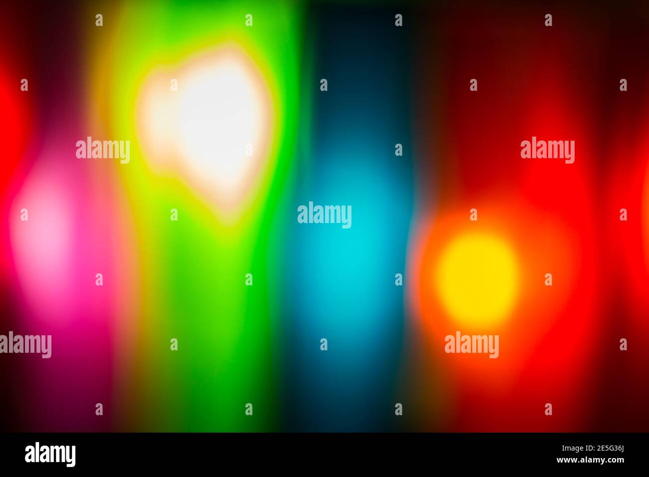 Colorful Soft lights background Stock Photo