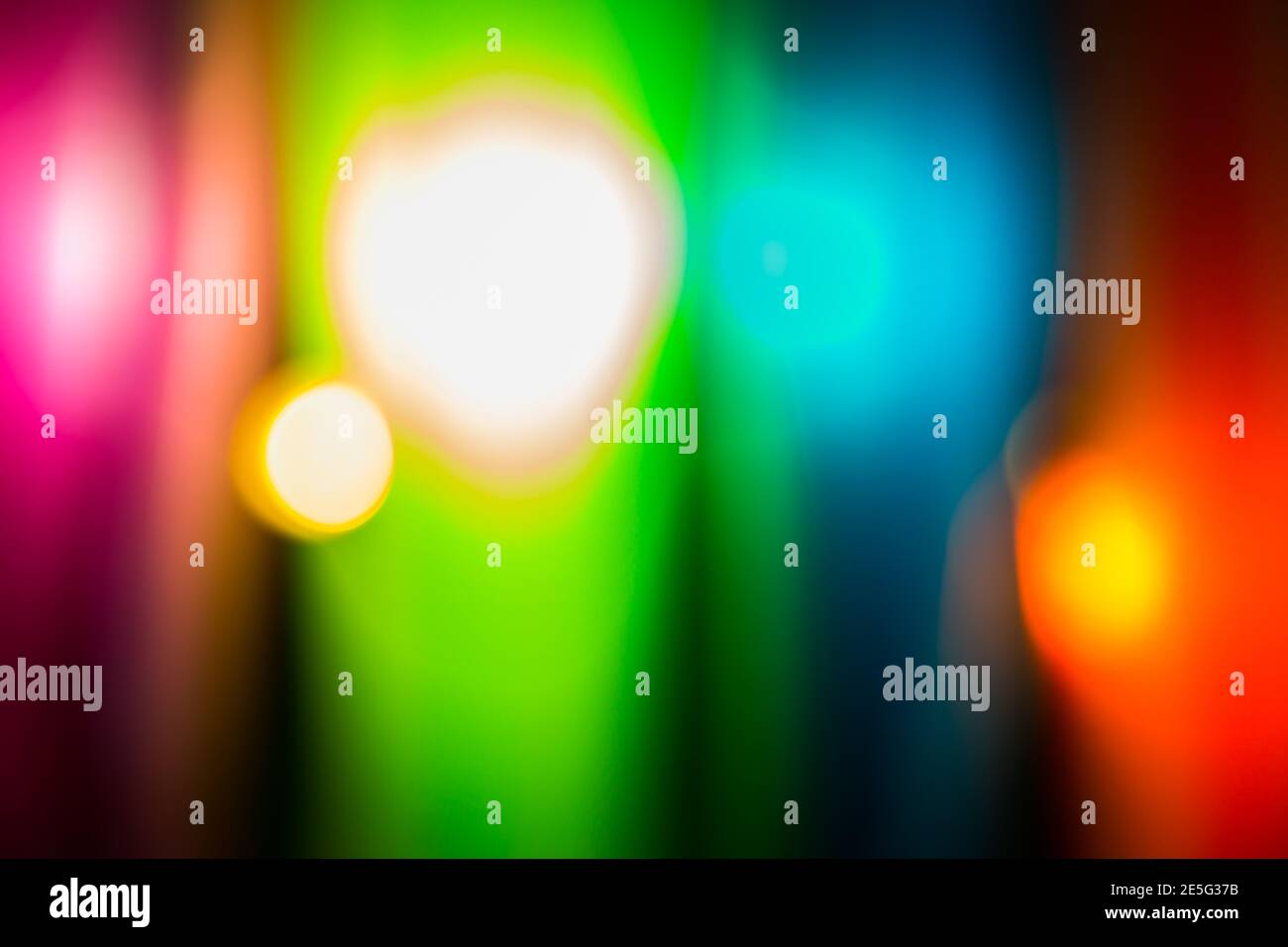 Colorful Soft lights background Stock Photo