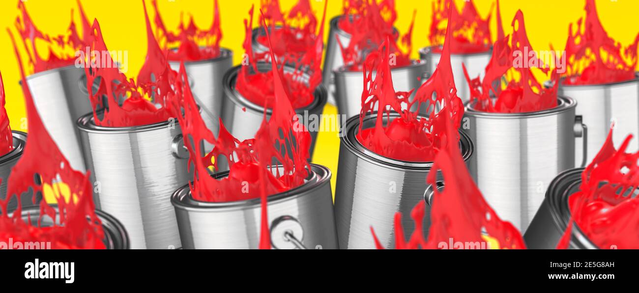 Paint spilling bucket hires stock photography and images Alamy