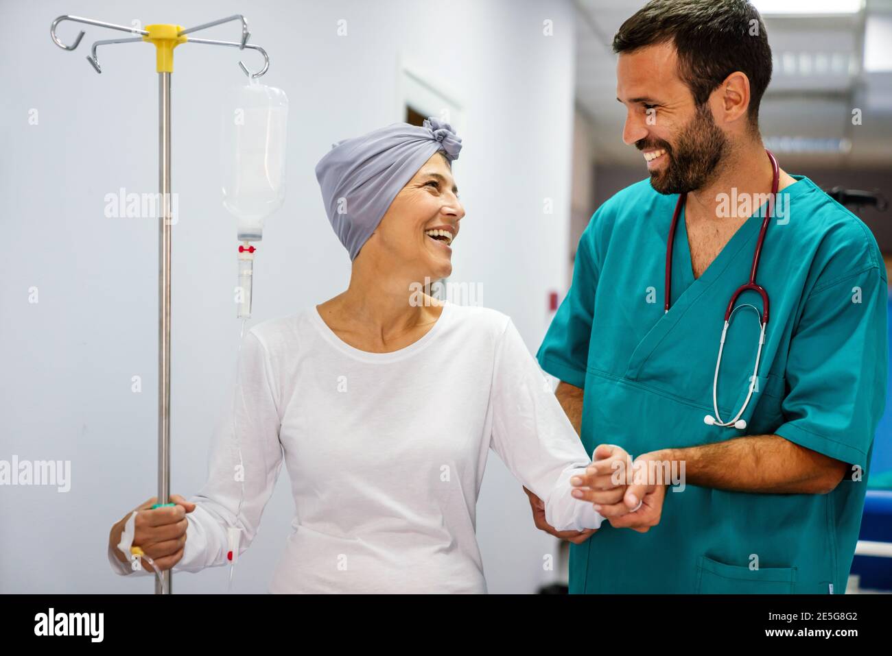 Woman recovering from cancer hi-res stock photography and images - Alamy