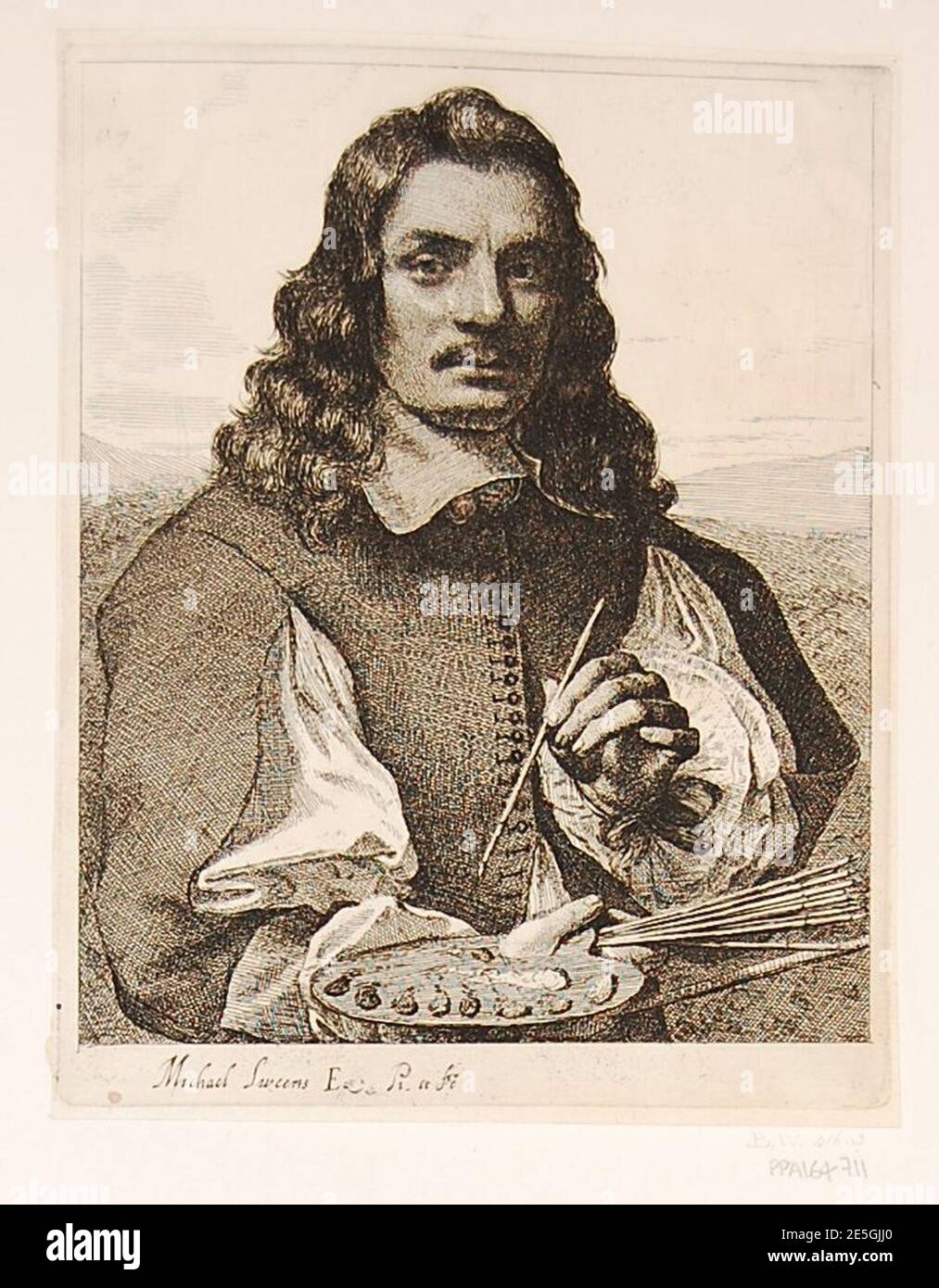 Michiel Sweerts Selfportrait Stock Photo Alamy