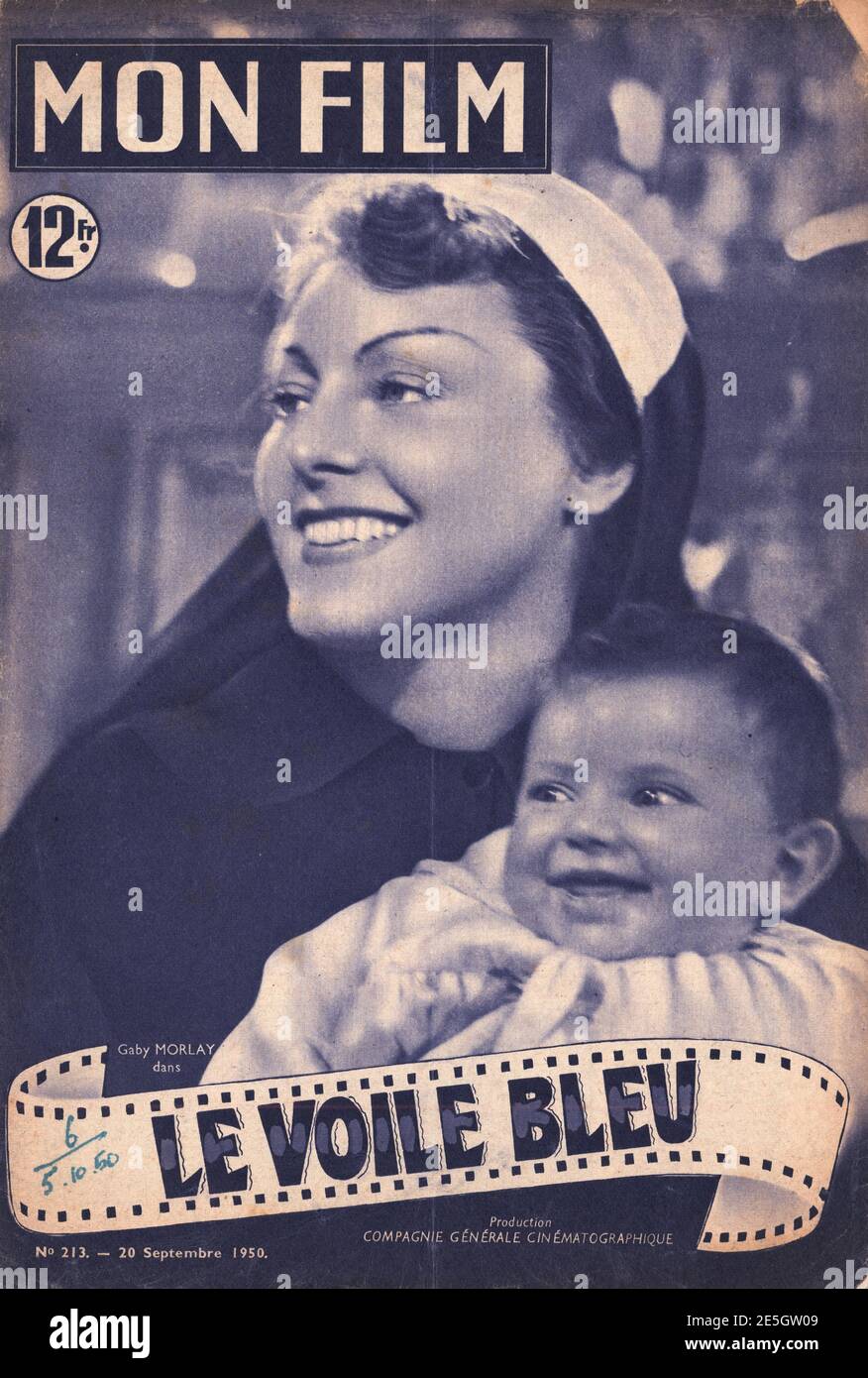 1950 Mon Film French actress René Dary Gaby Morlay Stock Photo - Alamy