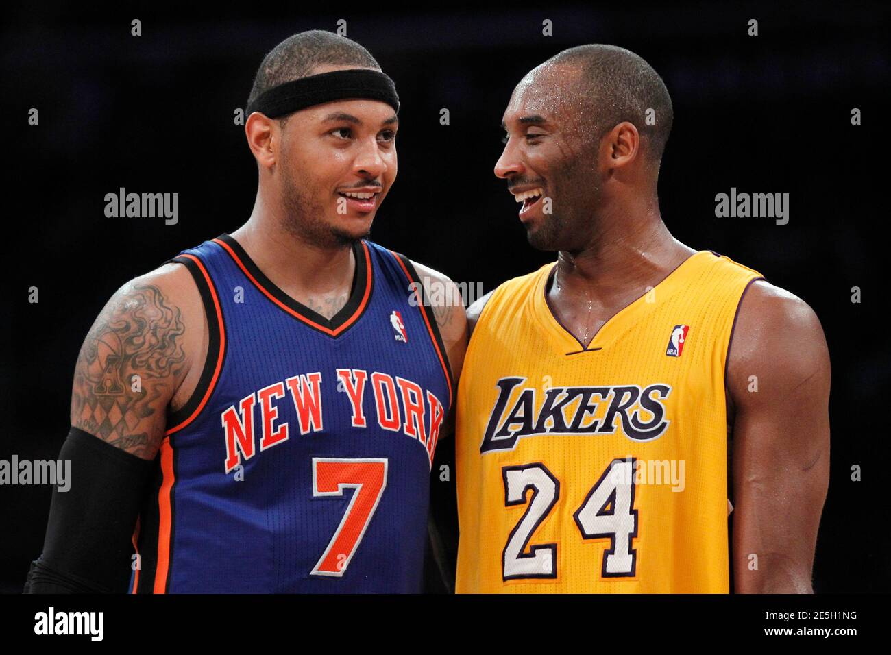 Kobe bryant lakers carmelo hires stock photography and images Alamy