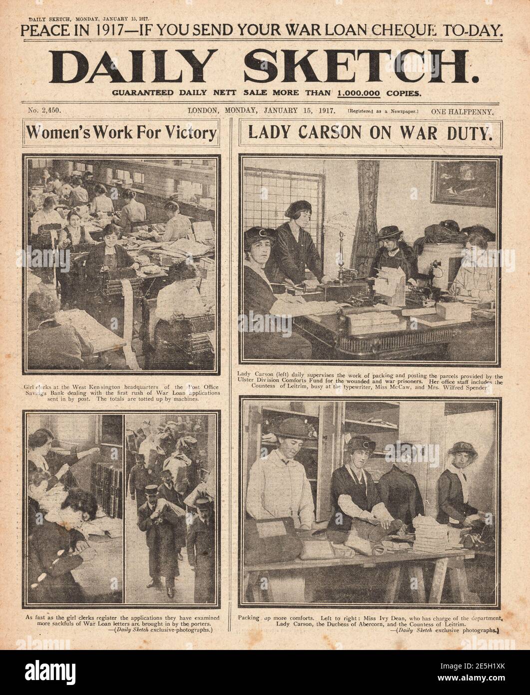 World war 1 woman work hi-res stock photography and images - Alamy