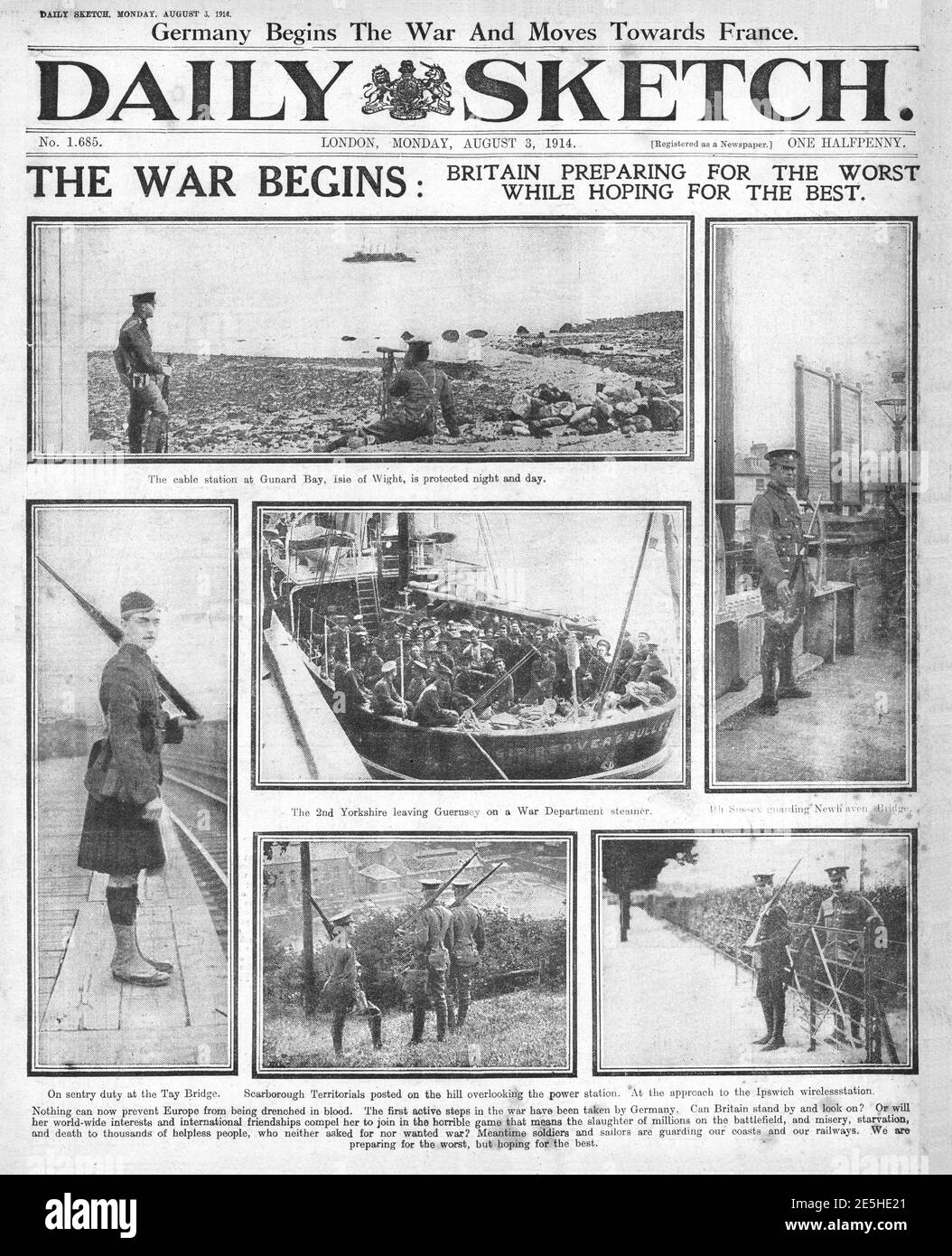 Europe in 1914 Black and White Stock Photos & Images - Alamy