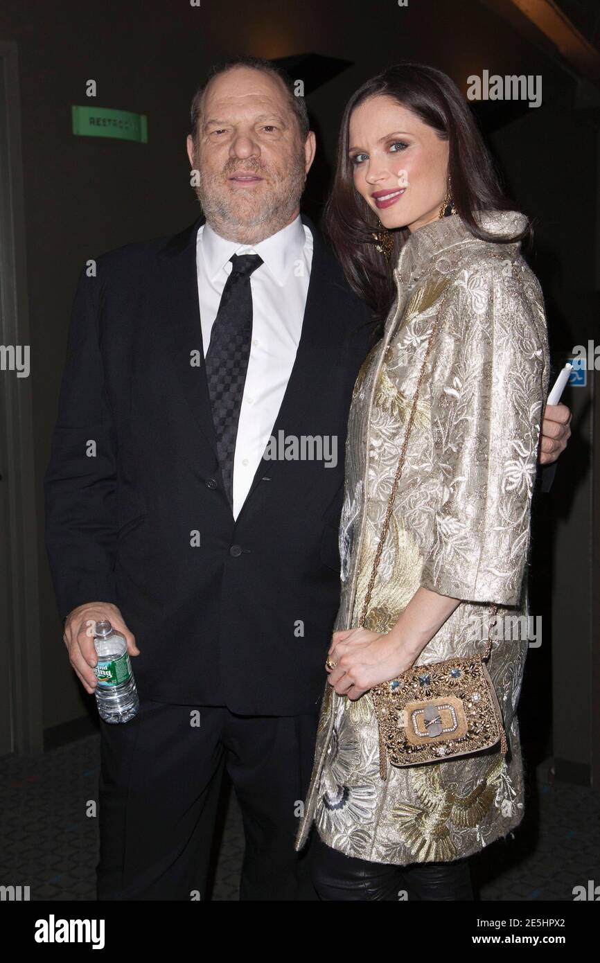 The Weinstein Company Co Chairman Harvey Weinstein And Wife Georgina Chapman Attend A Screening Of The Film Killing Them Softly In New York November 26 2012 Reuters Andrew Kelly United States Tags Entertainment