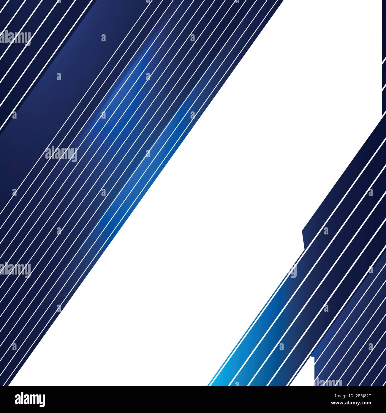 Abstract blue background with white lines - Vector illustration Stock ...