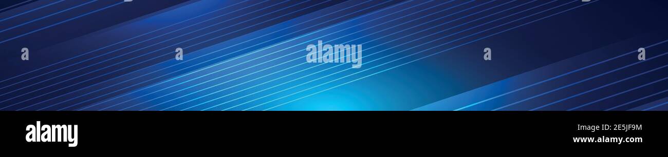 Abstract blue background with white lines - Vector illustration Stock ...