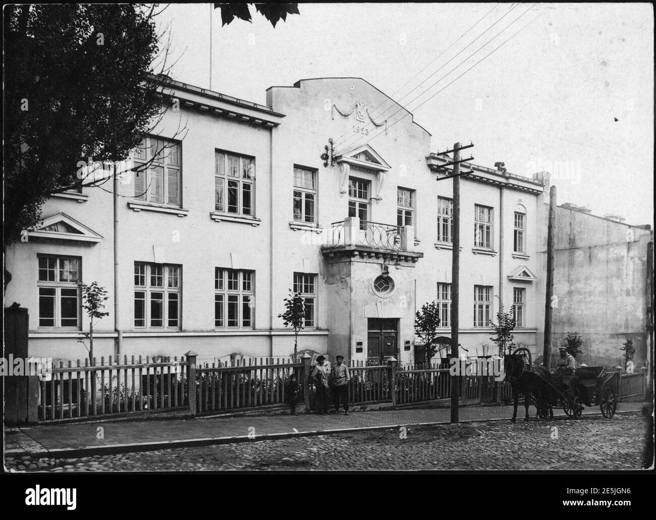 Miensk, Ihumienskaja, Klinika.      ,           ,         (L. Da kievi , 1920-29). Stock Photo