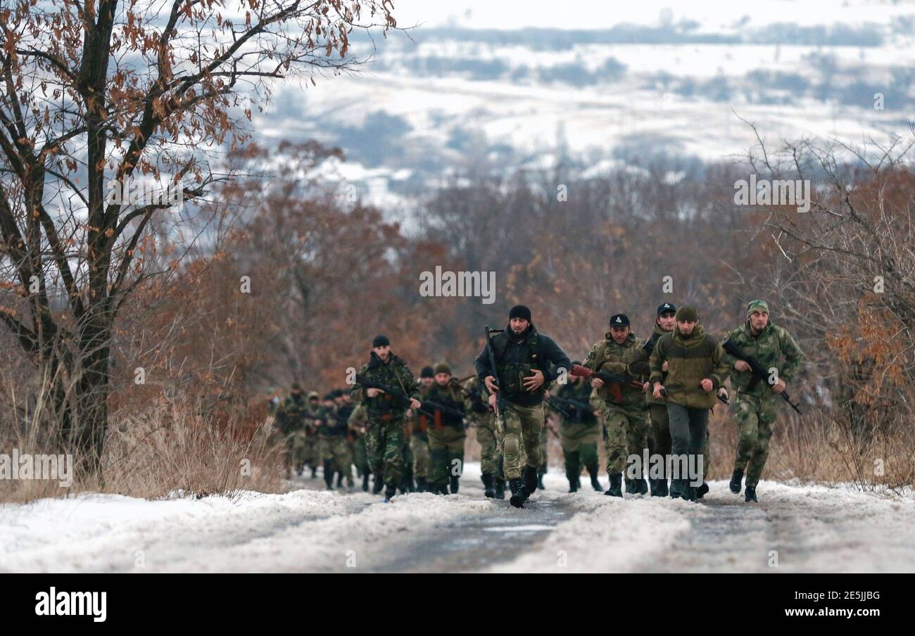 Security forces in chechnya hi-res stock photography and images - Alamy