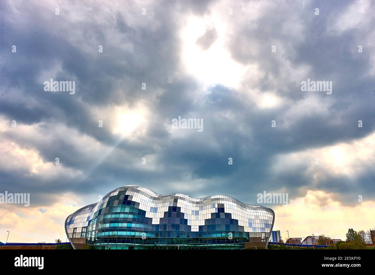 The Sage concert hall, Gateshead Quays, Newcastle upon Tyne, Tyneside, North East England, UK Stock Photo