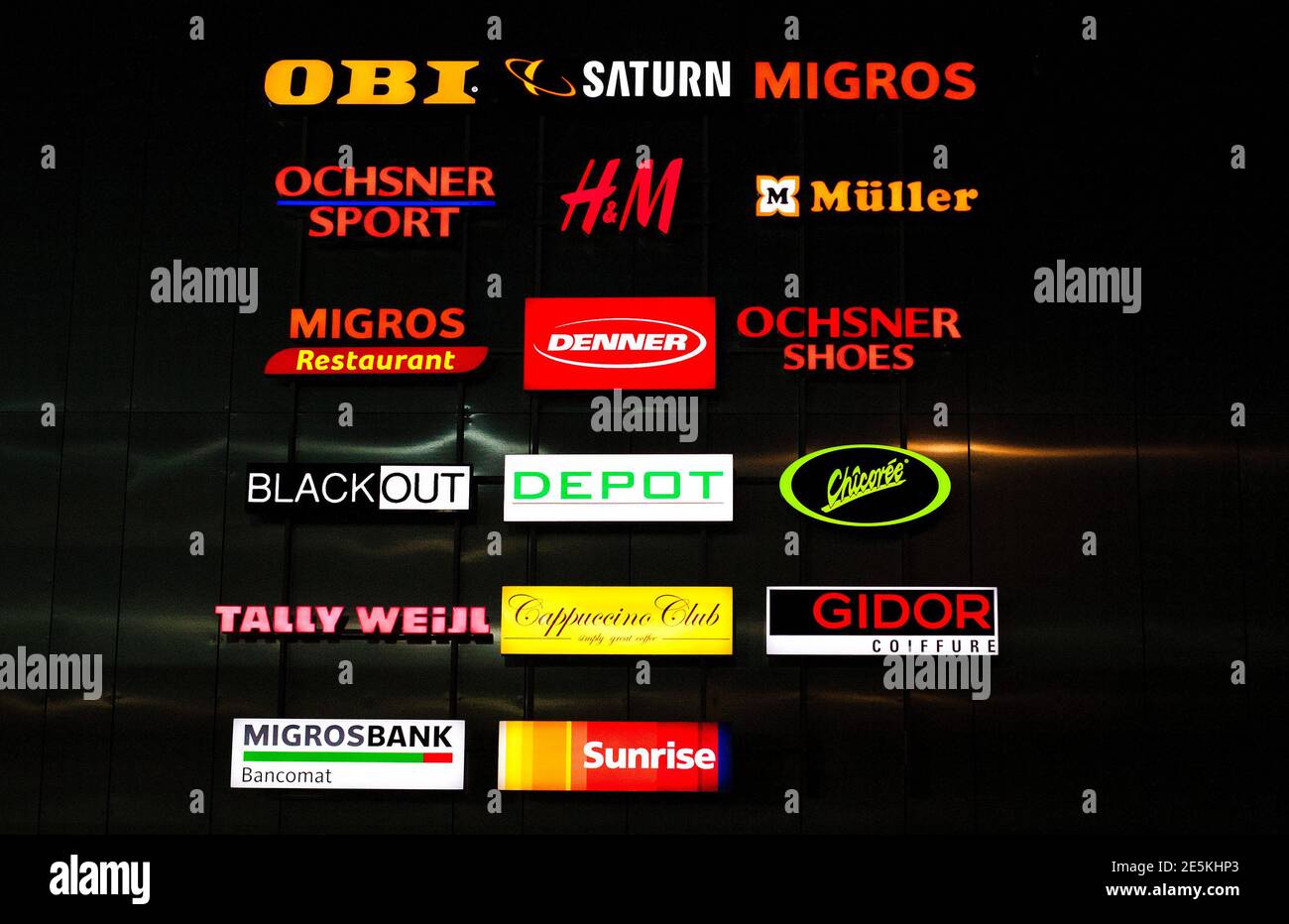 obi switzerland high resolution stock photography and images alamy