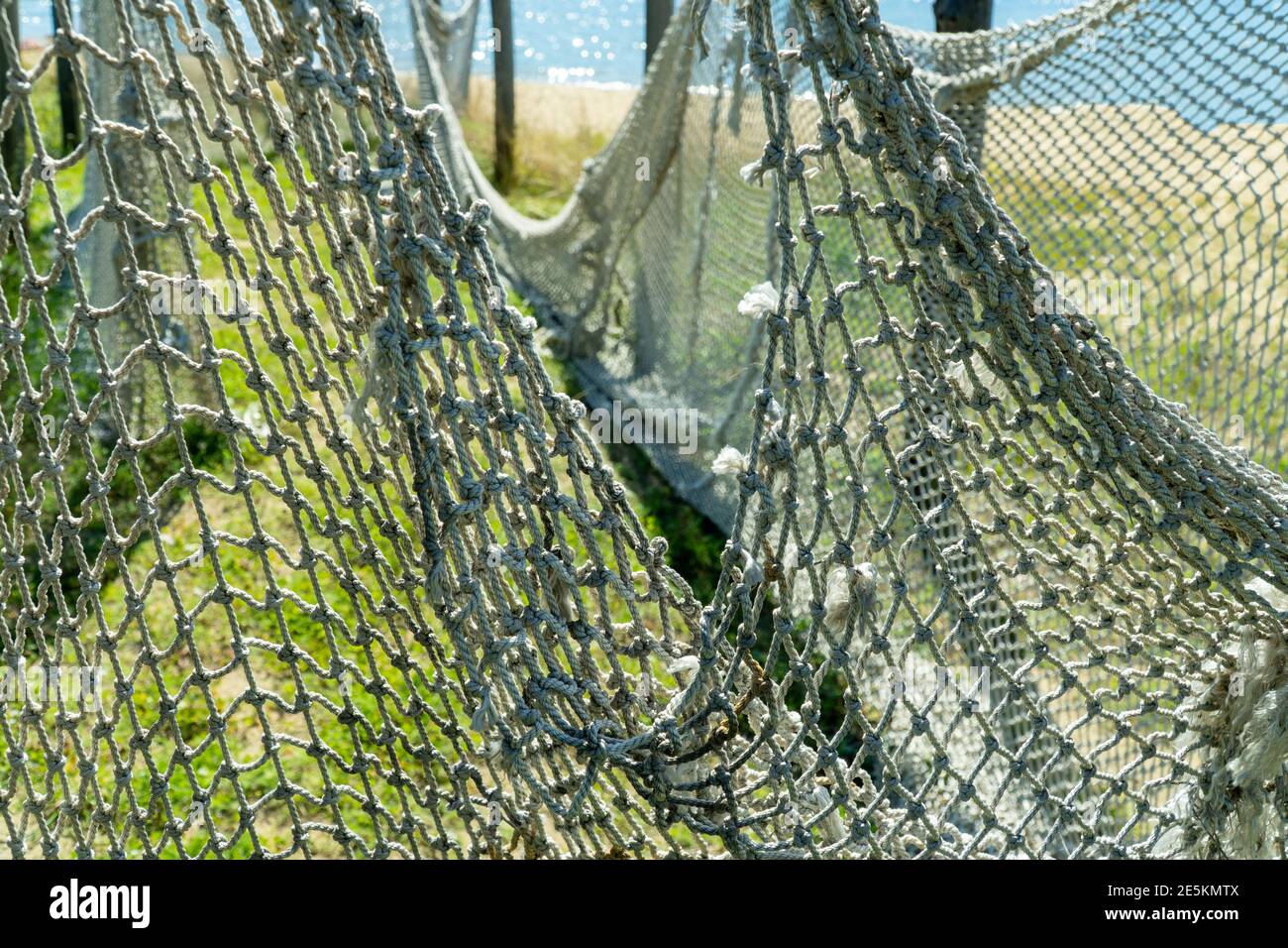 Fishing net weaving hi-res stock photography and images - Alamy