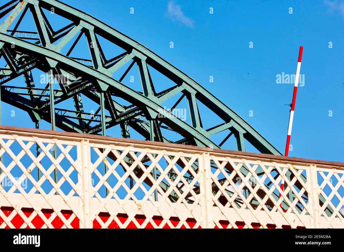 The iconic Tyne Bridge in Newcastle Upon Tyne, Tyneside, North East
