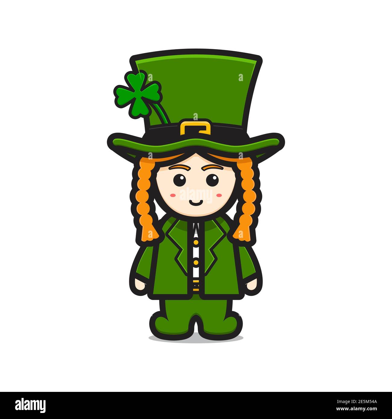 Leprechaun St Patricks Day Cartoon Character Stock Illustration - Download  Image Now - St. Patrick's Day, Breaking, Broken - iStock
