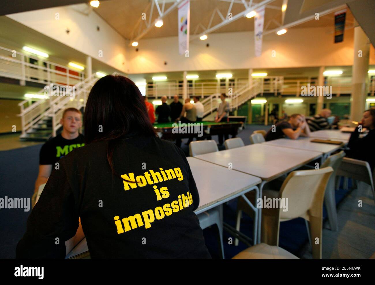 Prison canteen and empty hires stock photography and images Alamy