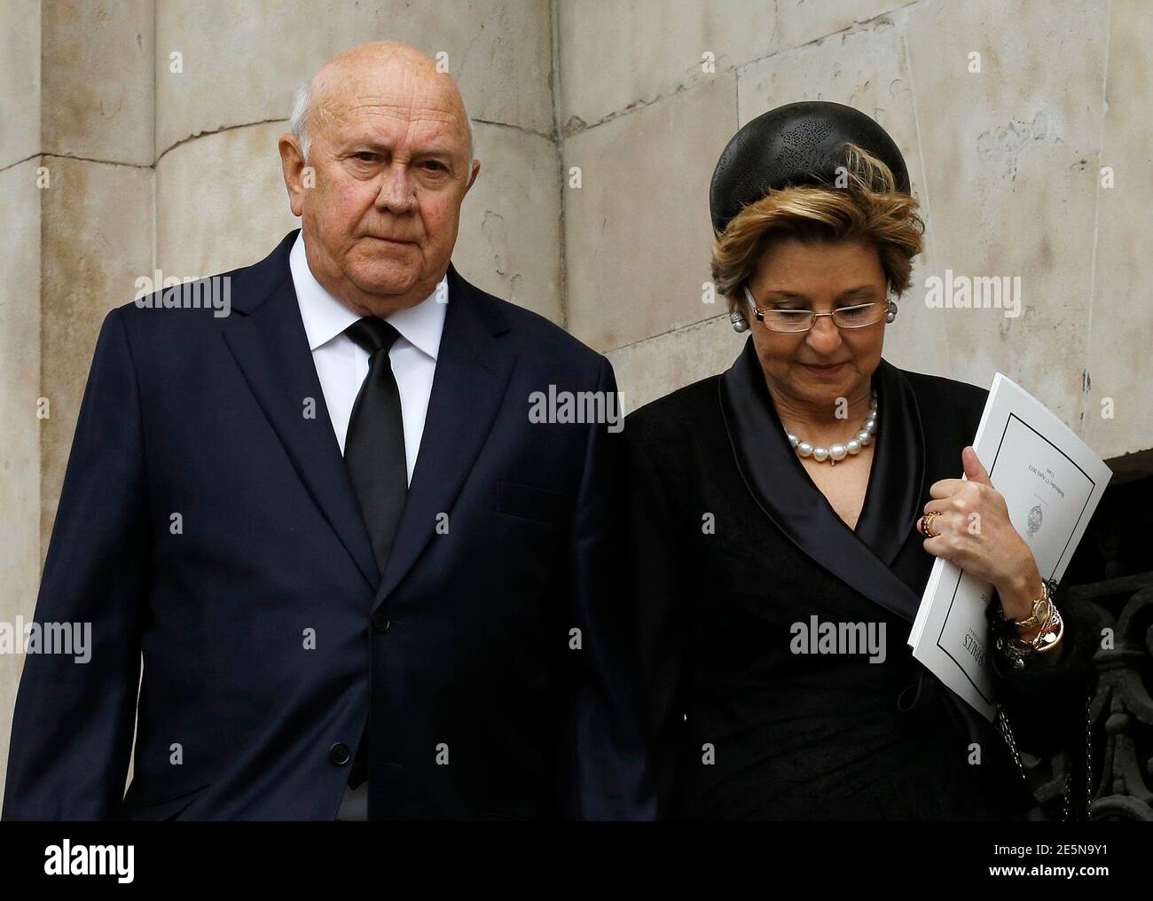 Page 2 F W De Klerk High Resolution Stock Photography And Images Alamy