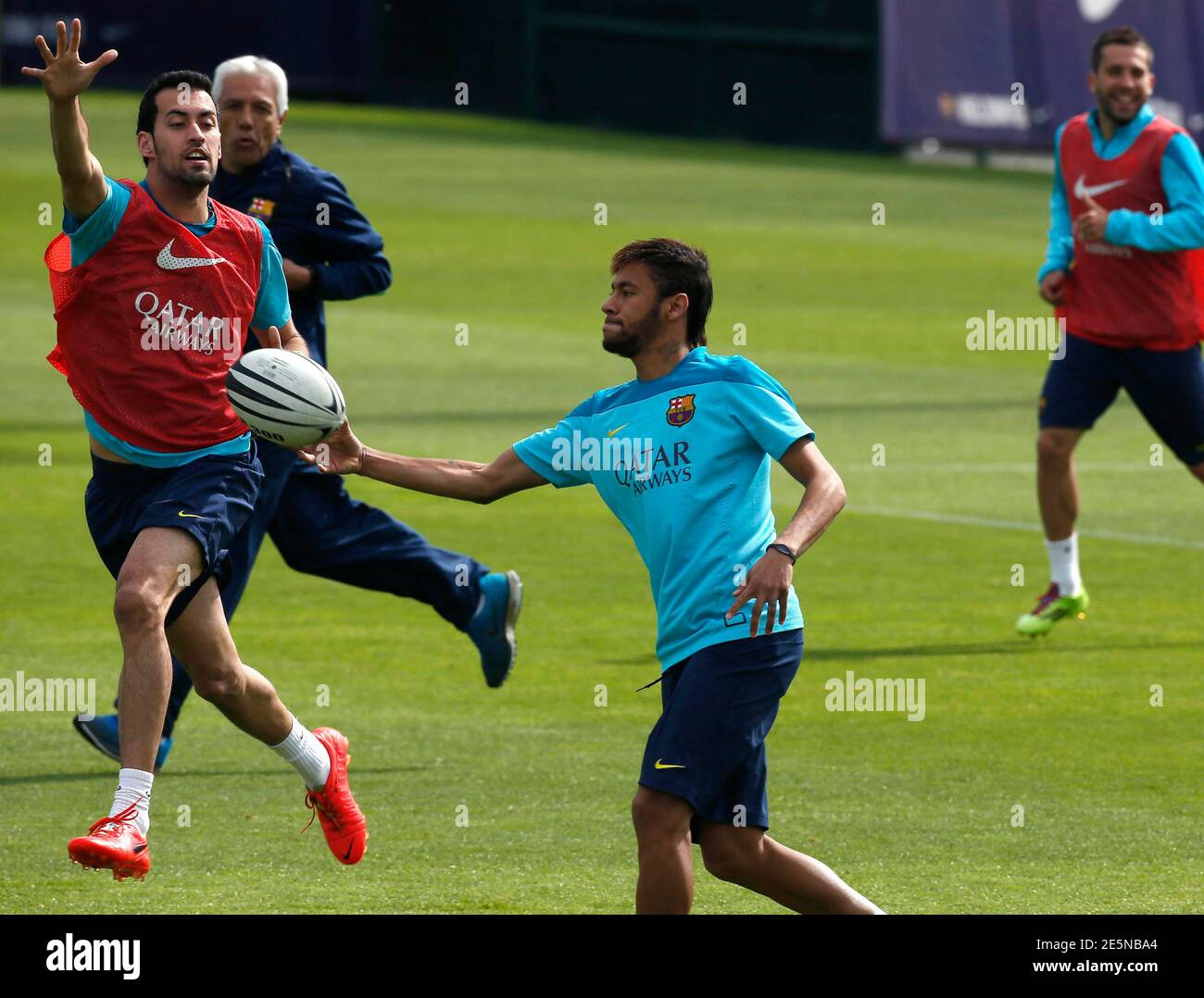 Barcelonas neymar during a training session hi-res stock photography and  images - Alamy