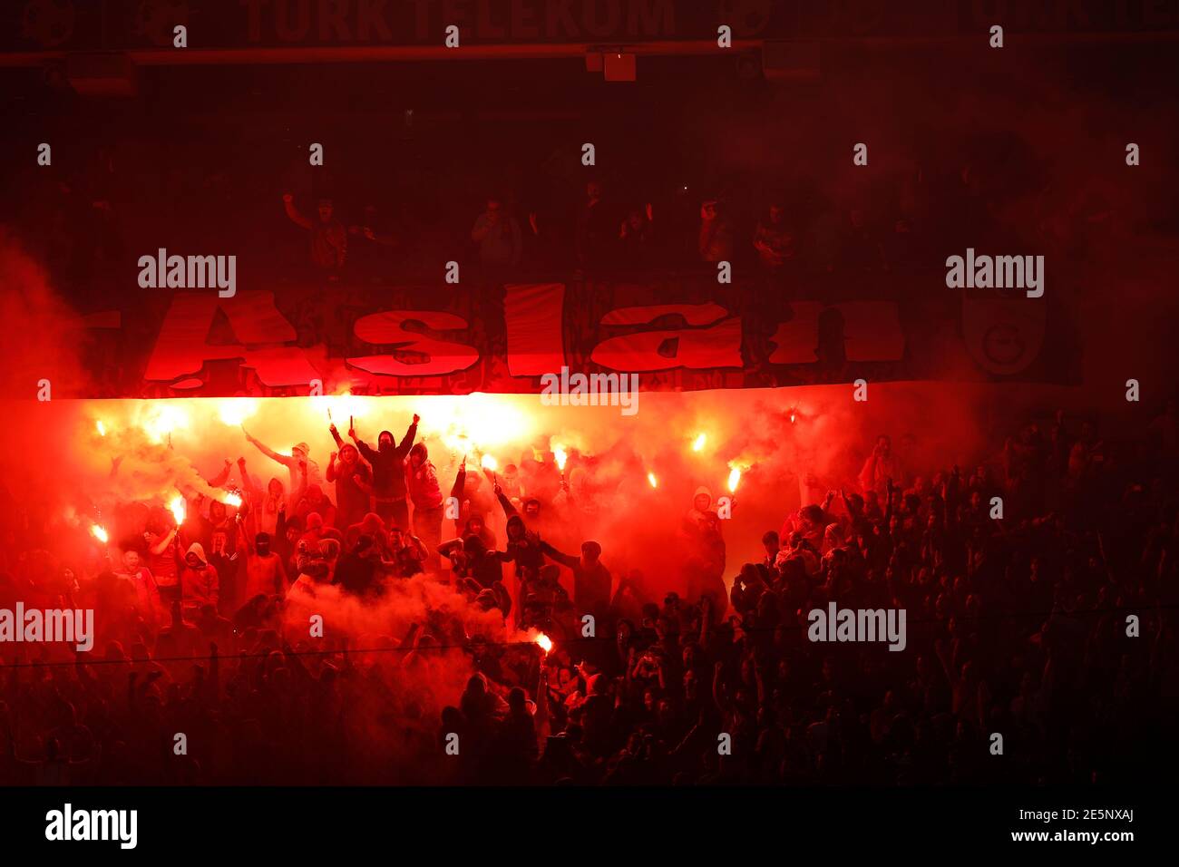 Fenerbahce flares hires stock photography and images Alamy