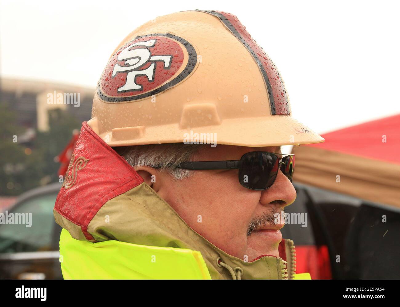 San Francisco 49ers fan Rudy Quiroz 