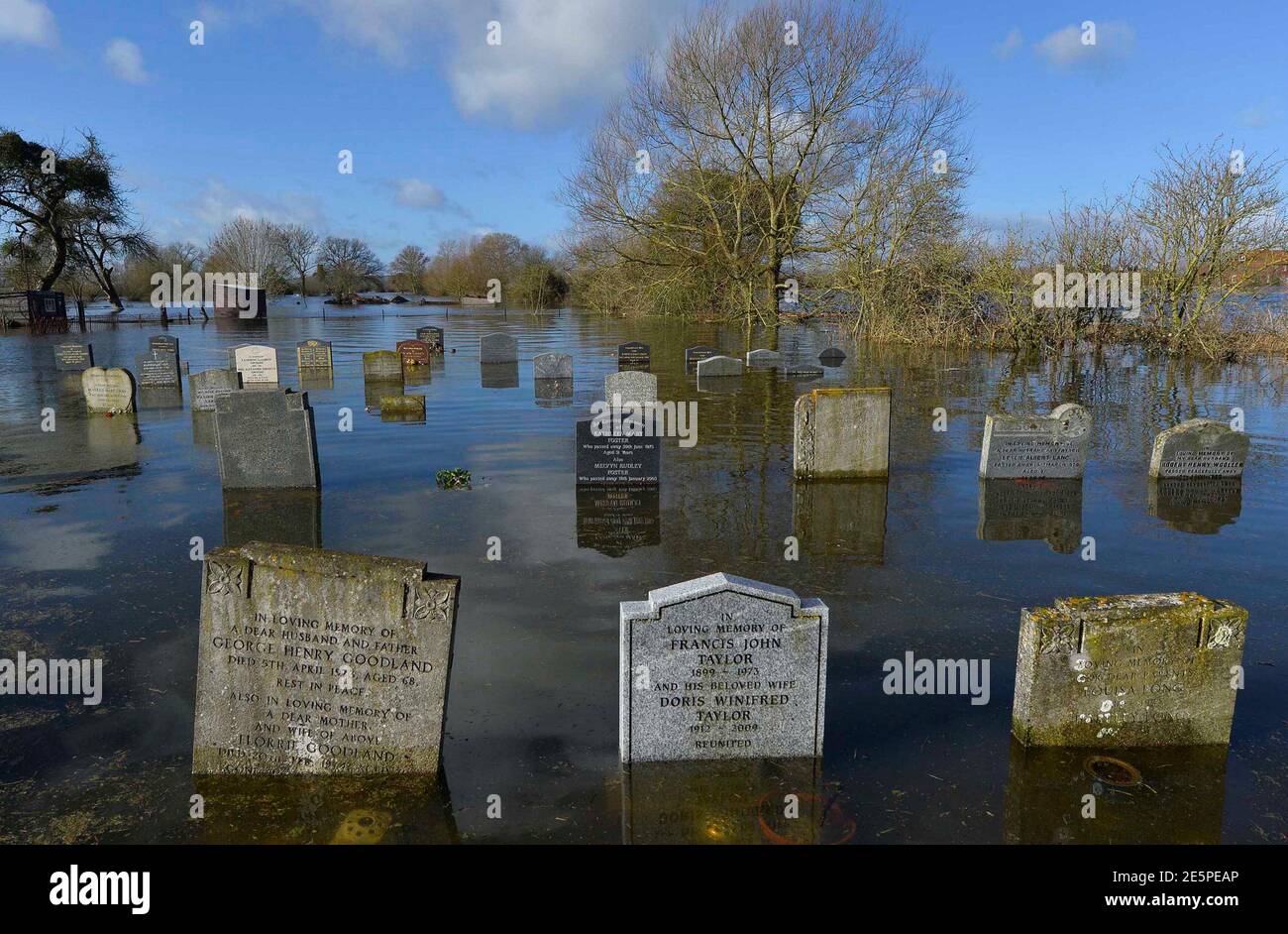Moorland somerset flood 2014 hires stock photography and images Alamy