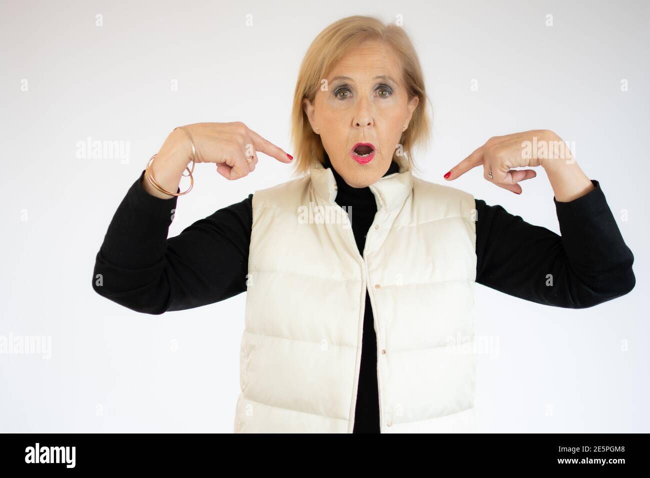 Happy studio shot confident hi-res stock photography and images - Alamy