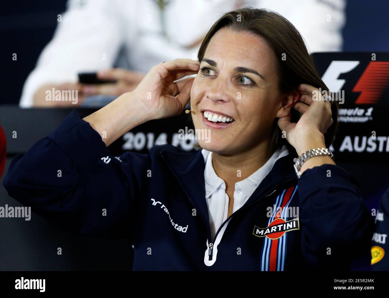 Williams Formula One Deputy Team Principal Claire Williams High