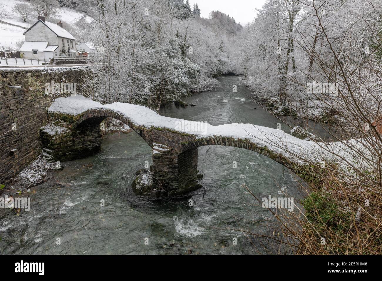 Pont Minlyyn Stock Photo